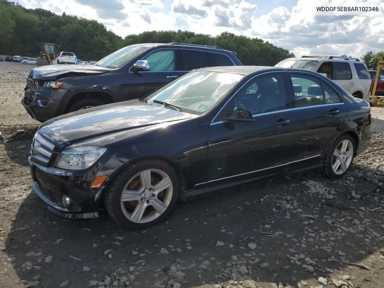 2010 Mercedes-Benz C 300 VIN: WDDGF5EB8AR102346 Lot: 67621884