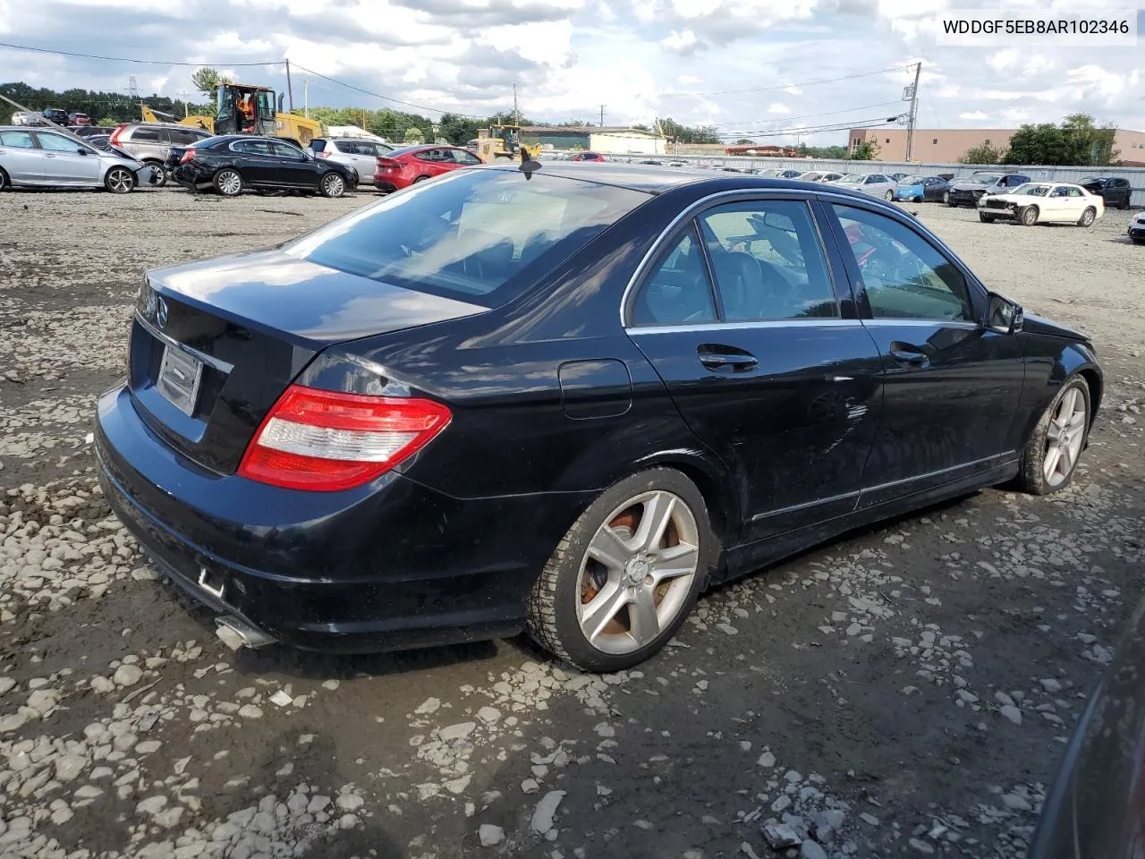 2010 Mercedes-Benz C 300 VIN: WDDGF5EB8AR102346 Lot: 67621884