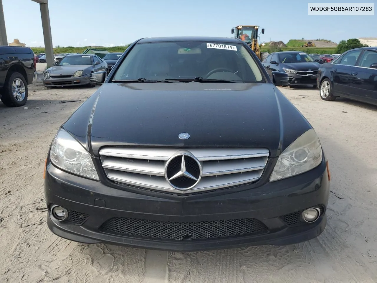 2010 Mercedes-Benz C 350 VIN: WDDGF5GB6AR107283 Lot: 67701814