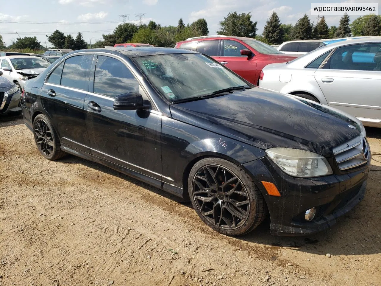 2010 Mercedes-Benz C 300 4Matic VIN: WDDGF8BB9AR095462 Lot: 68097444