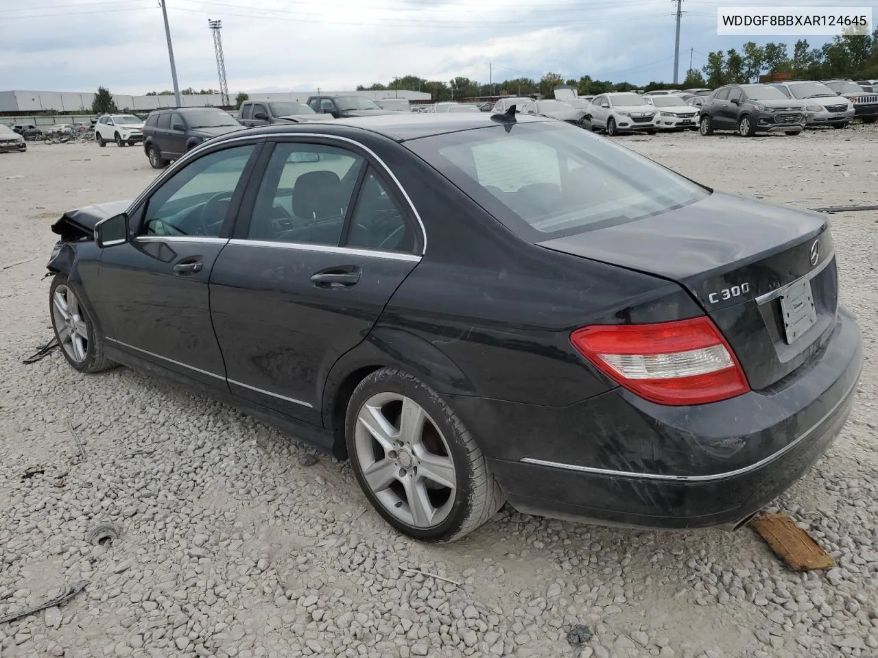 2010 Mercedes-Benz C 300 4Matic VIN: WDDGF8BBXAR124645 Lot: 70626124