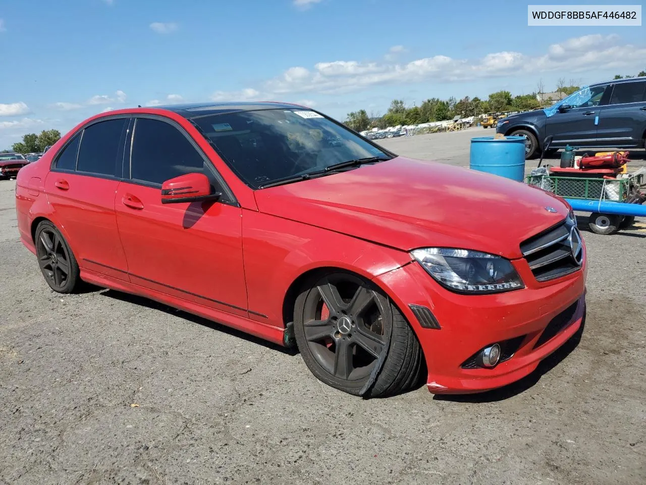 2010 Mercedes-Benz C 300 4Matic VIN: WDDGF8BB5AF446482 Lot: 70808544