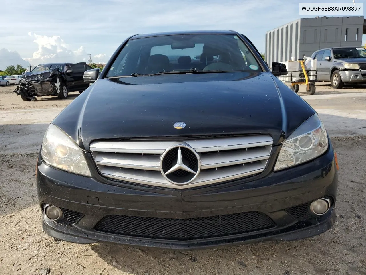 2010 Mercedes-Benz C 300 VIN: WDDGF5EB3AR098397 Lot: 71195464