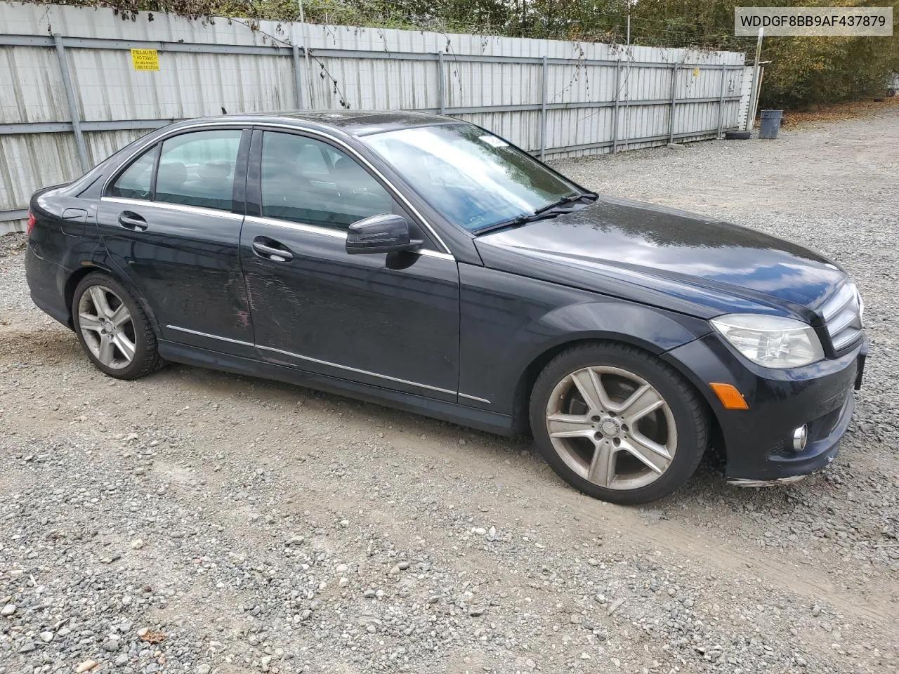 2010 Mercedes-Benz C 300 4Matic VIN: WDDGF8BB9AF437879 Lot: 71425294