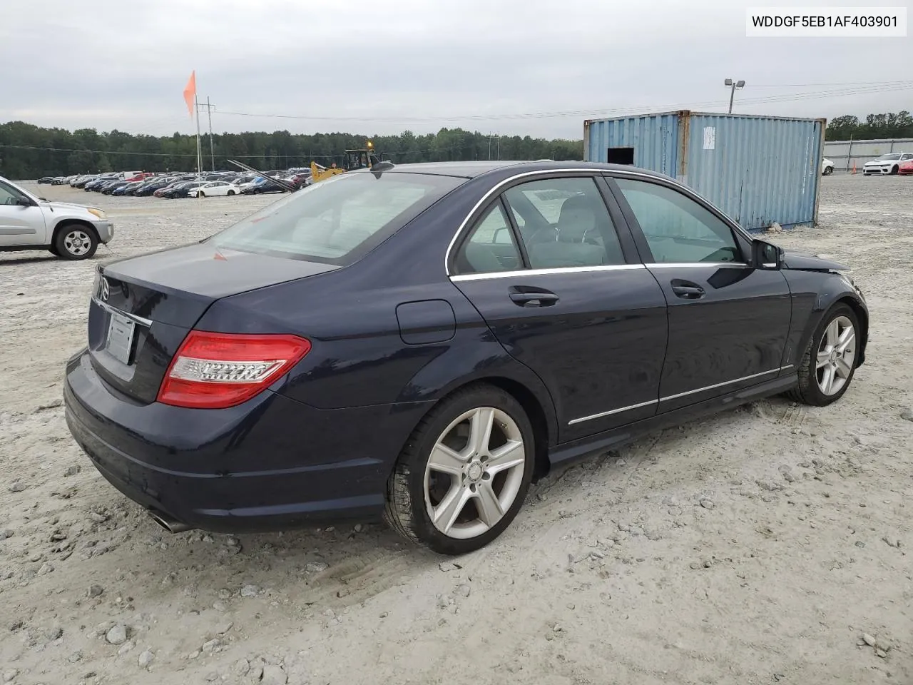 2010 Mercedes-Benz C 300 VIN: WDDGF5EB1AF403901 Lot: 71826014