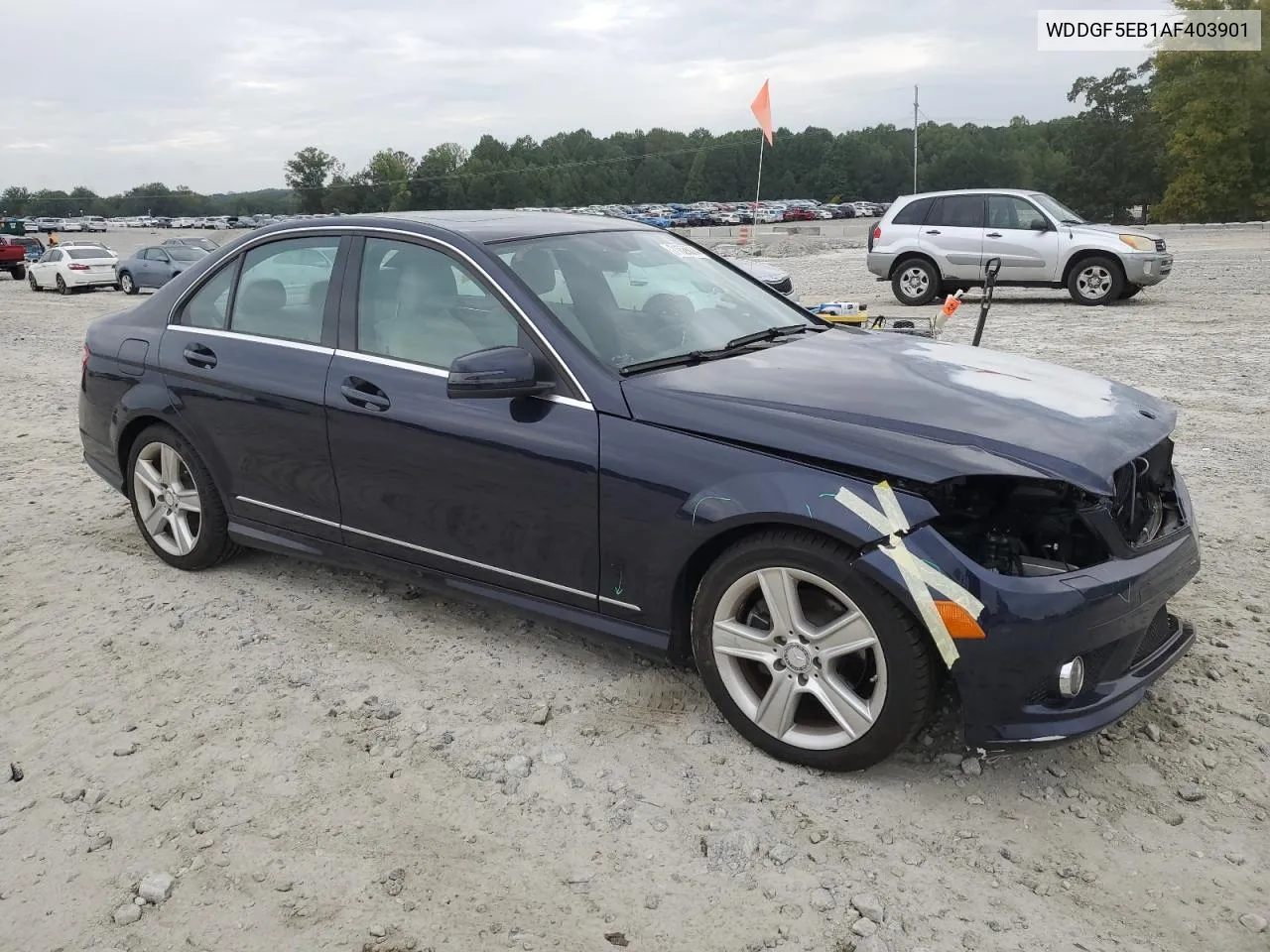 2010 Mercedes-Benz C 300 VIN: WDDGF5EB1AF403901 Lot: 71826014