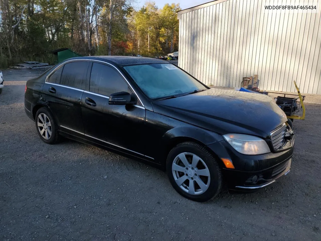 2010 Mercedes-Benz C 250 4Matic VIN: WDDGF8FB9AF465434 Lot: 72905344