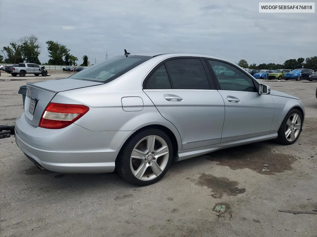 2010 Mercedes-Benz C 300 VIN: WDDGF5EB5AF476818 Lot: 72941674