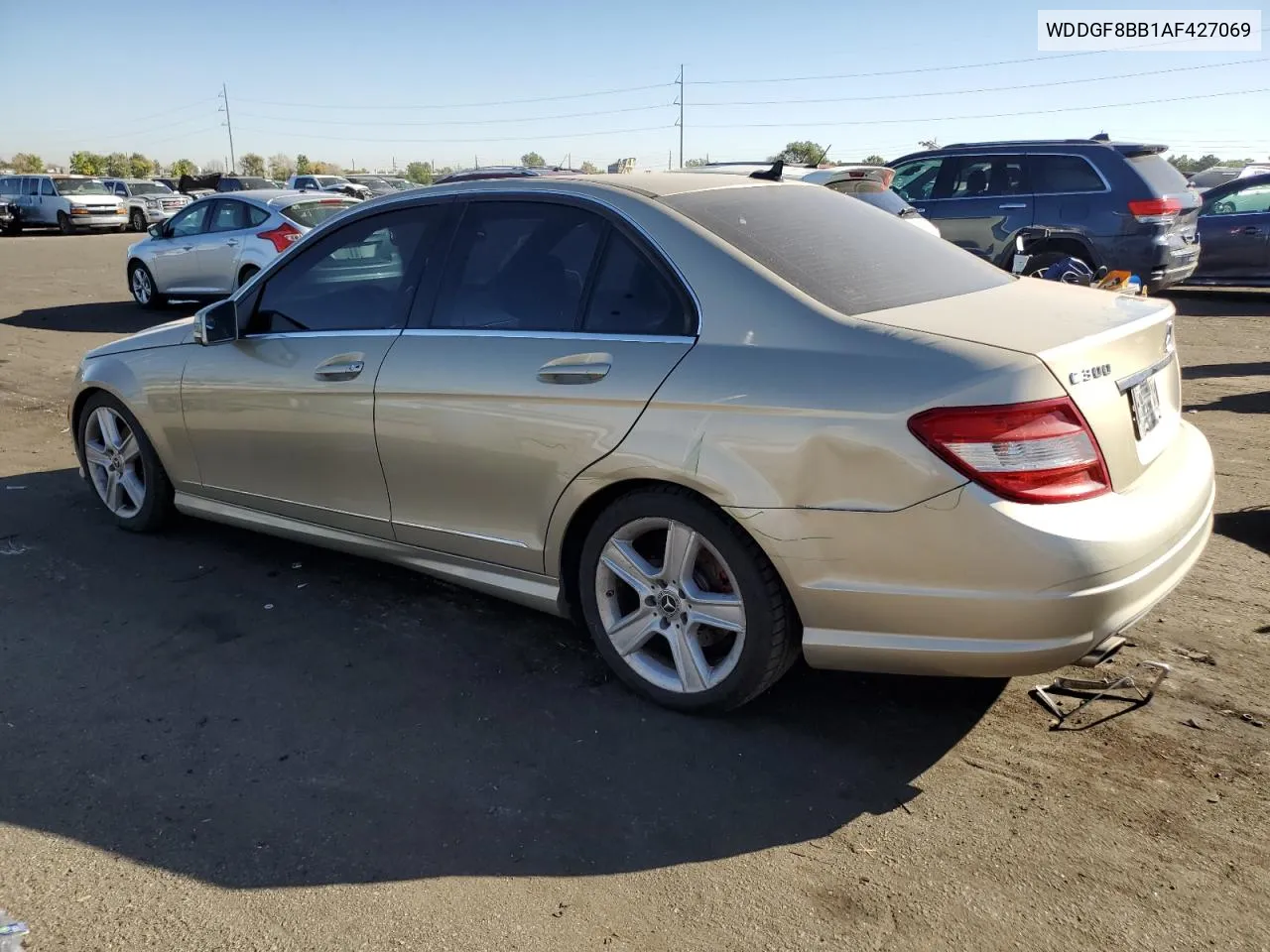 2010 Mercedes-Benz C 300 4Matic VIN: WDDGF8BB1AF427069 Lot: 72962544