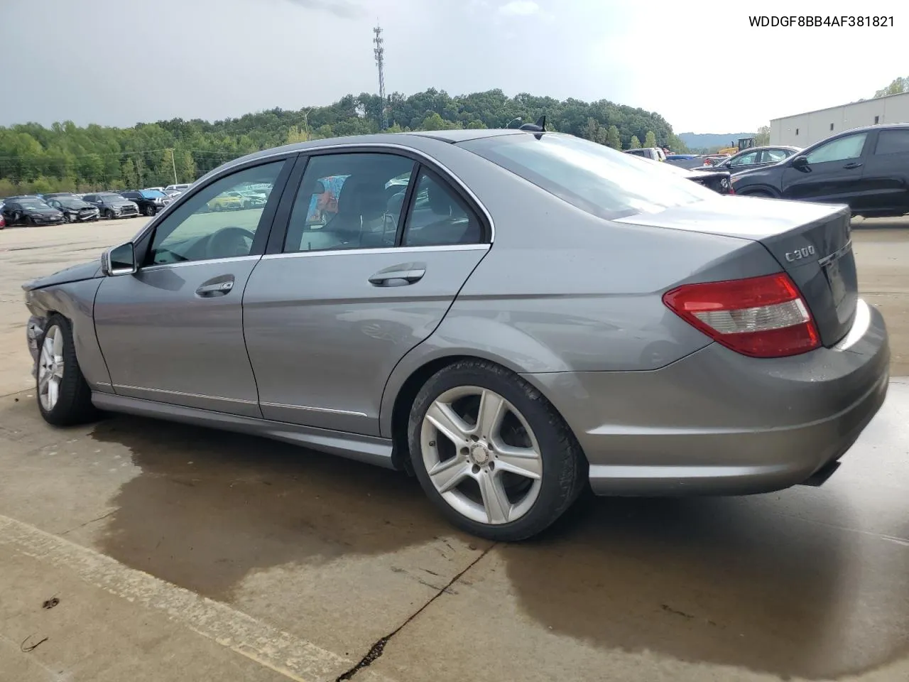 2010 Mercedes-Benz C 300 4Matic VIN: WDDGF8BB4AF381821 Lot: 73036124