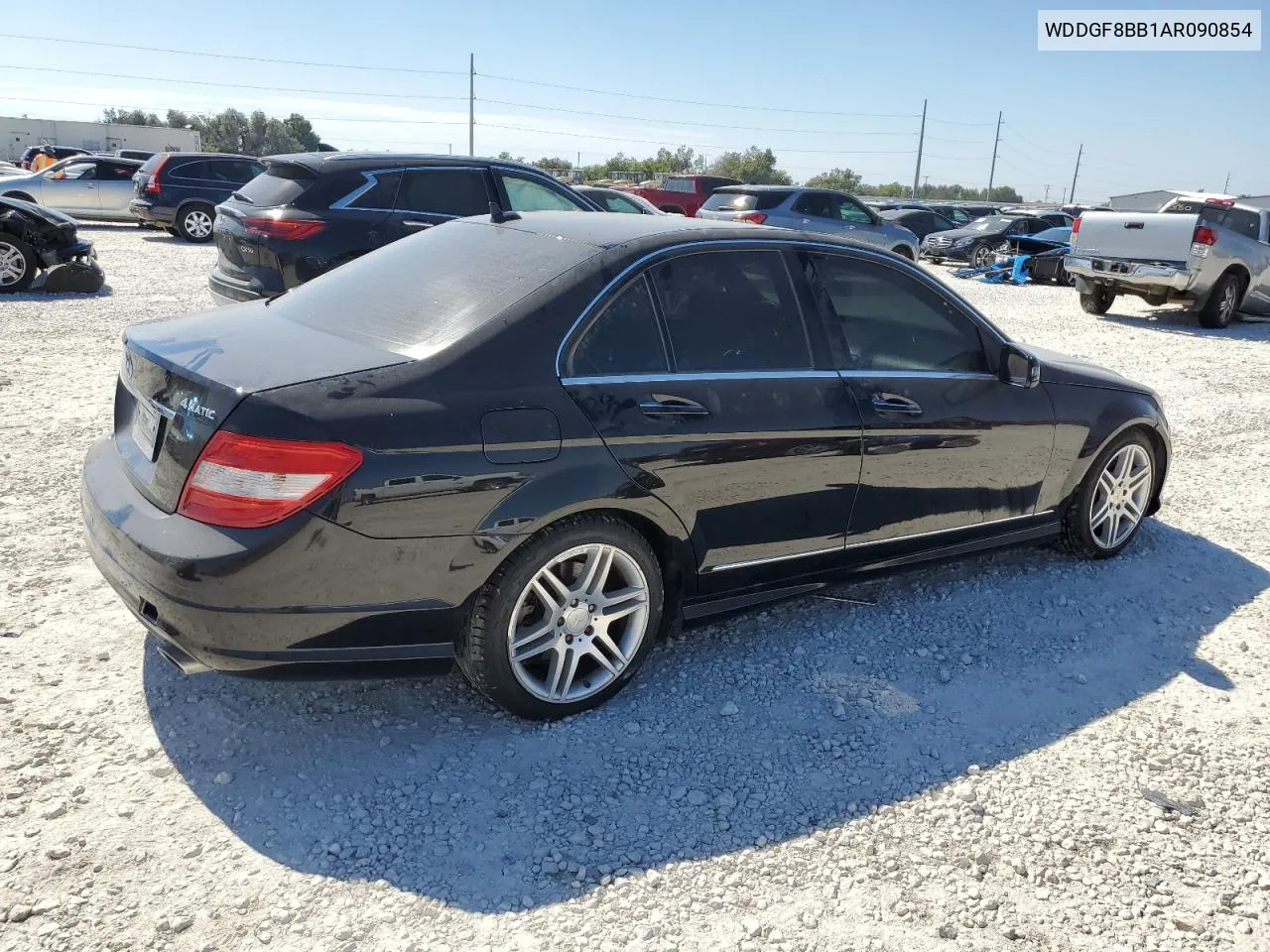 2010 Mercedes-Benz C 300 4Matic VIN: WDDGF8BB1AR090854 Lot: 73234134