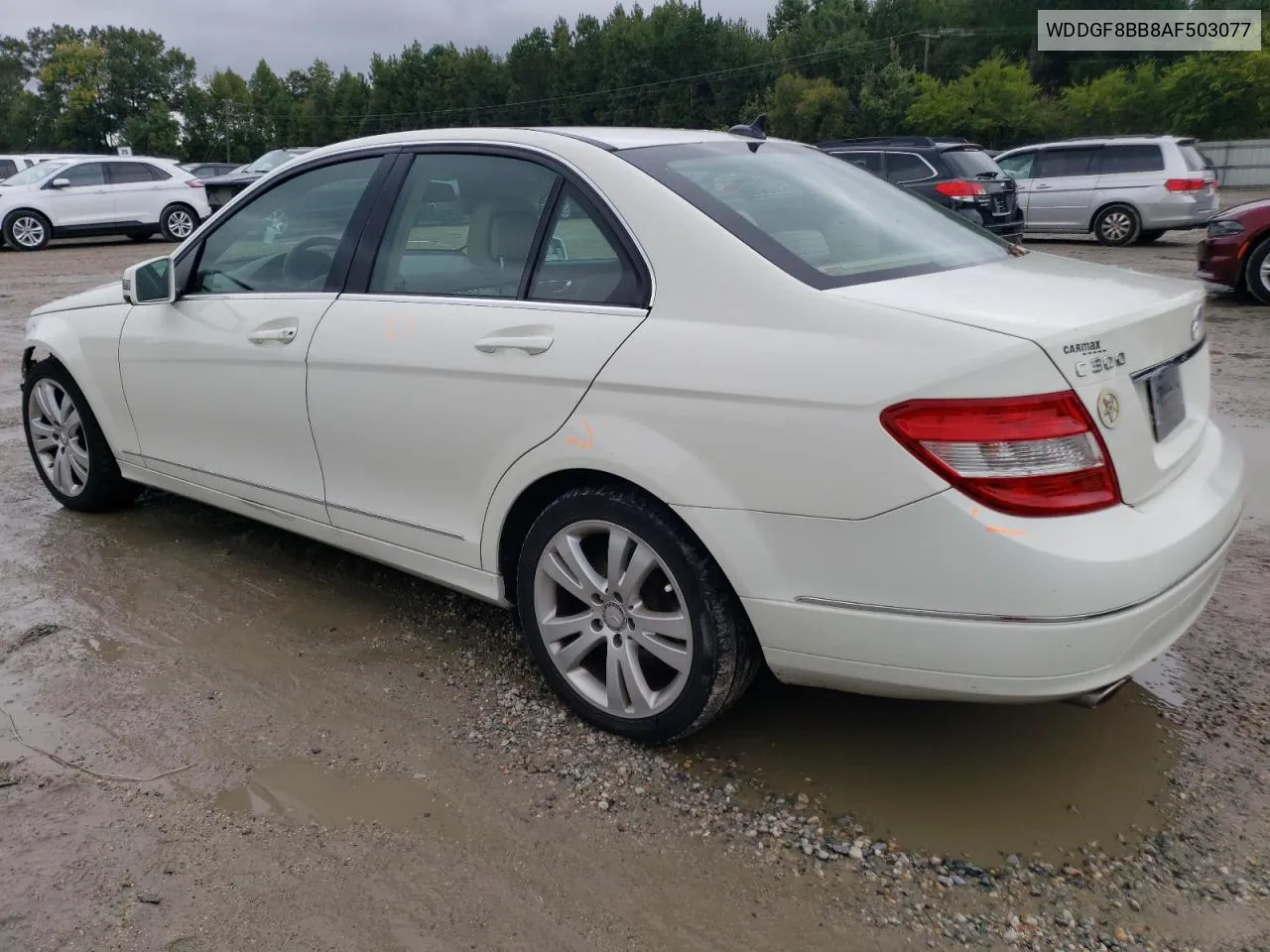 2010 Mercedes-Benz C 300 4Matic VIN: WDDGF8BB8AF503077 Lot: 73461284