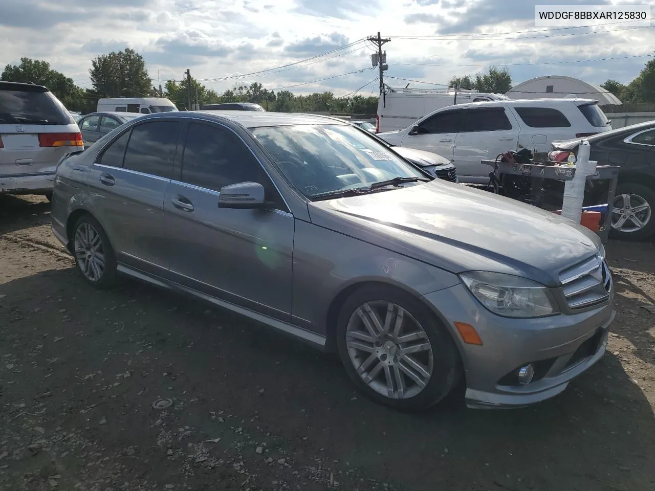 2010 Mercedes-Benz C 300 4Matic VIN: WDDGF8BBXAR125830 Lot: 73505764