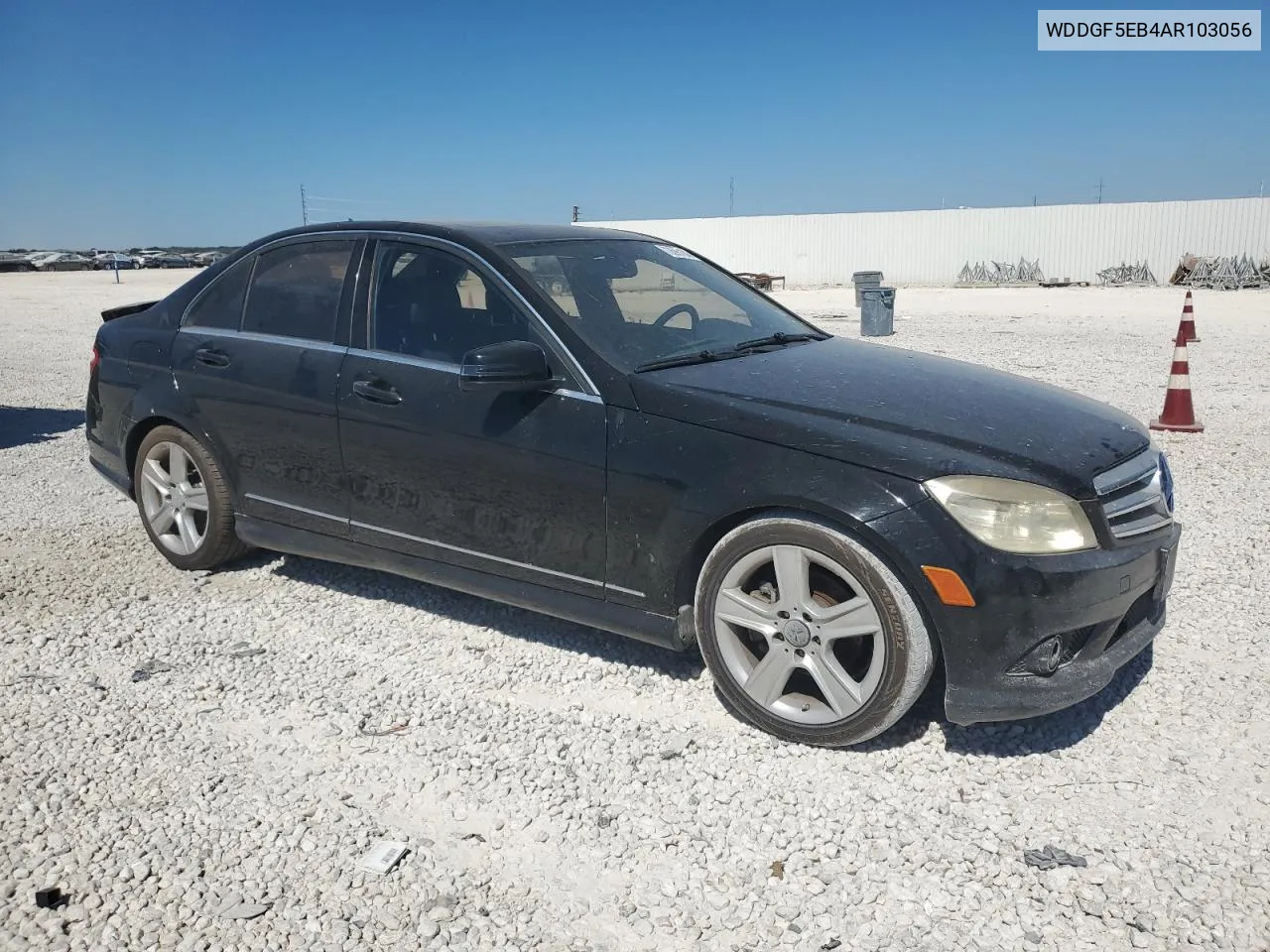 2010 Mercedes-Benz C 300 VIN: WDDGF5EB4AR103056 Lot: 73595184