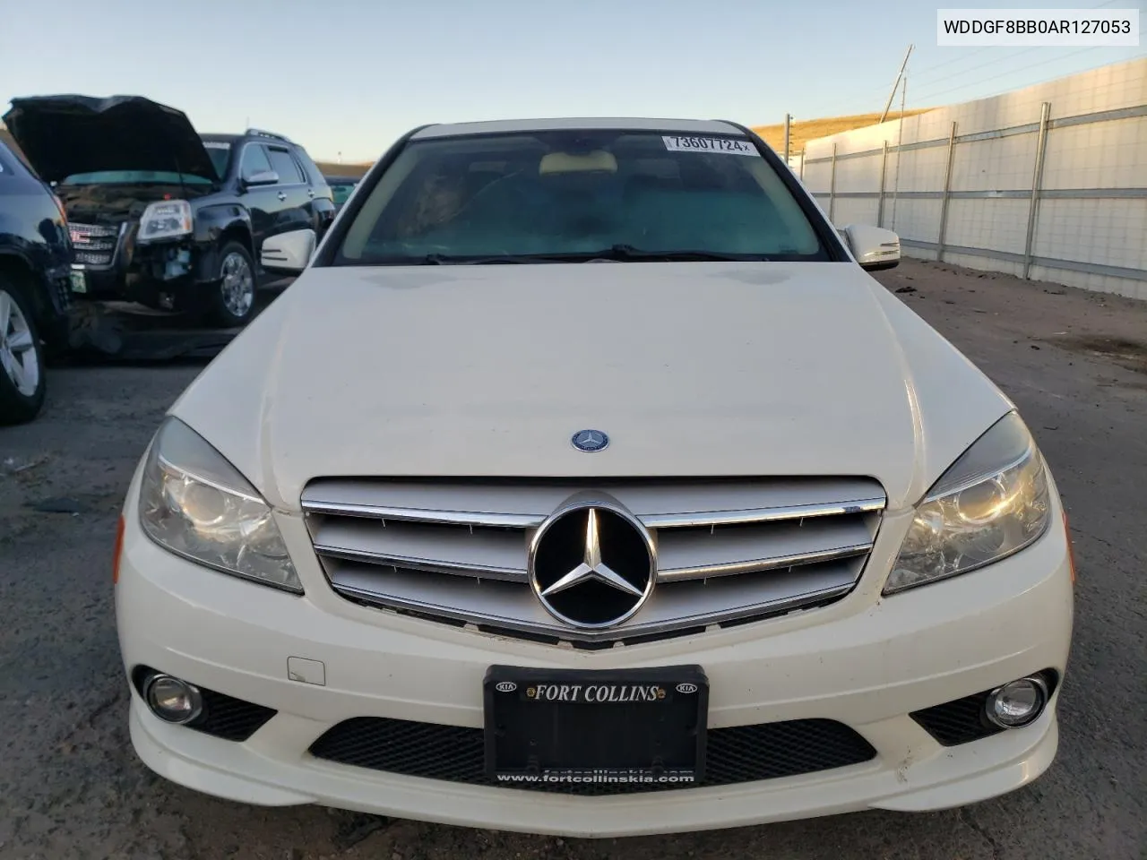 2010 Mercedes-Benz C 300 4Matic VIN: WDDGF8BB0AR127053 Lot: 73607724