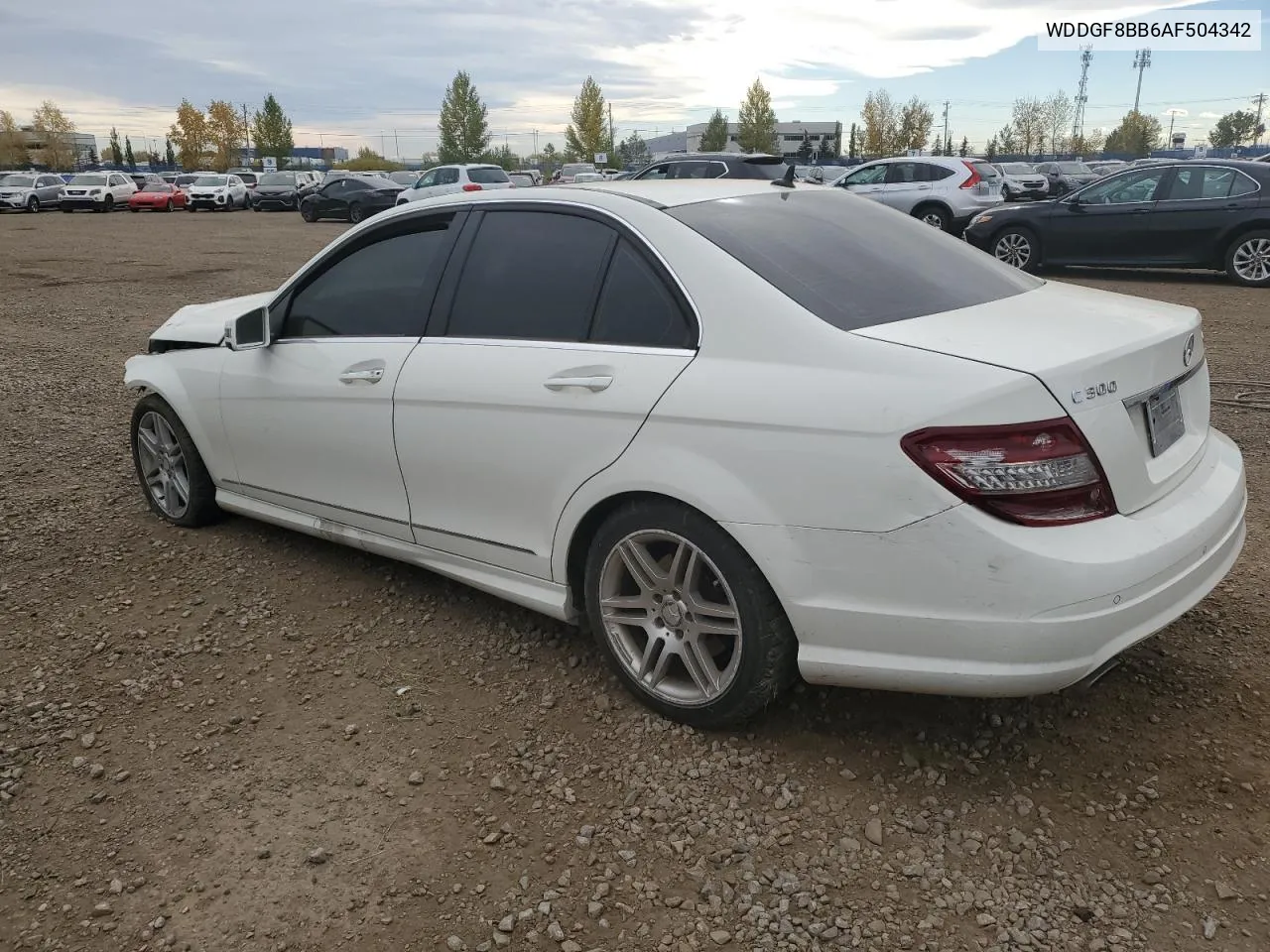 2010 Mercedes-Benz C 300 4Matic VIN: WDDGF8BB6AF504342 Lot: 74338544