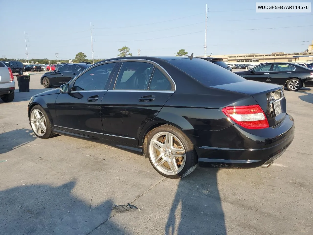 2010 Mercedes-Benz C 300 VIN: WDDGF5EB7AR114570 Lot: 74738214