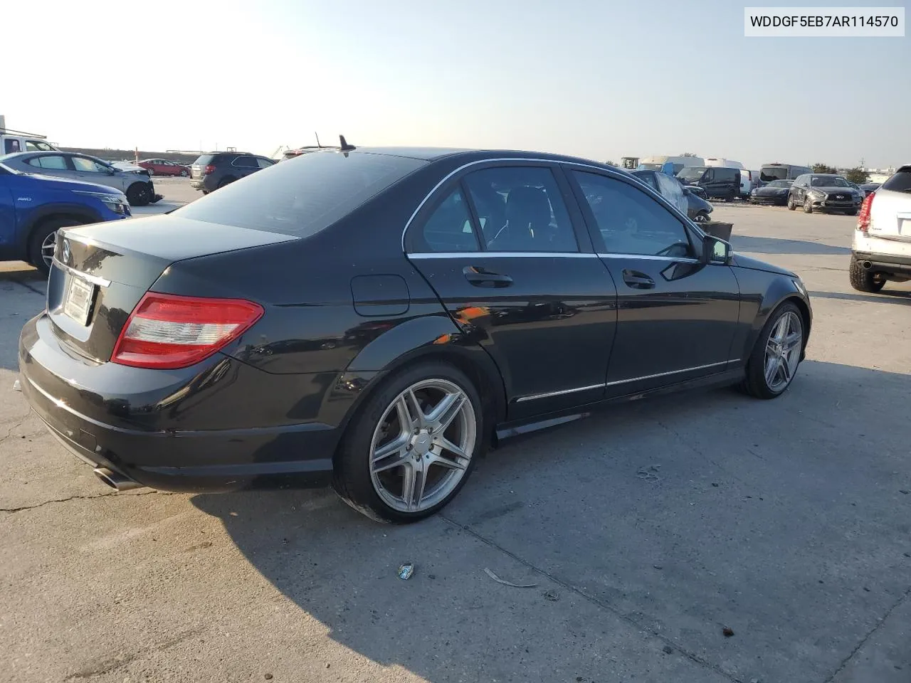 2010 Mercedes-Benz C 300 VIN: WDDGF5EB7AR114570 Lot: 74738214