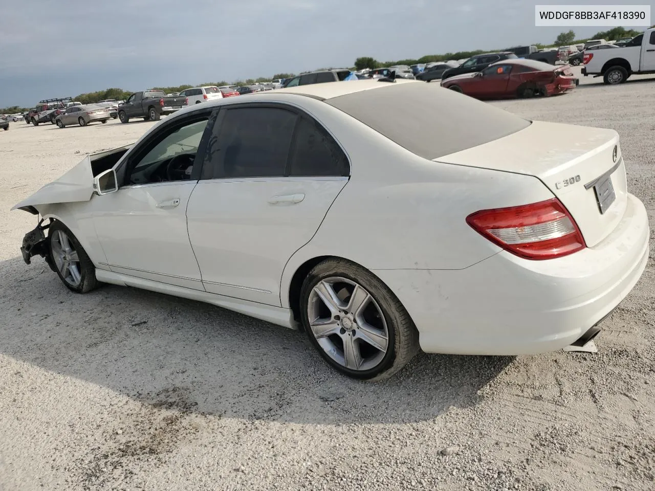 2010 Mercedes-Benz C 300 4Matic VIN: WDDGF8BB3AF418390 Lot: 75566894