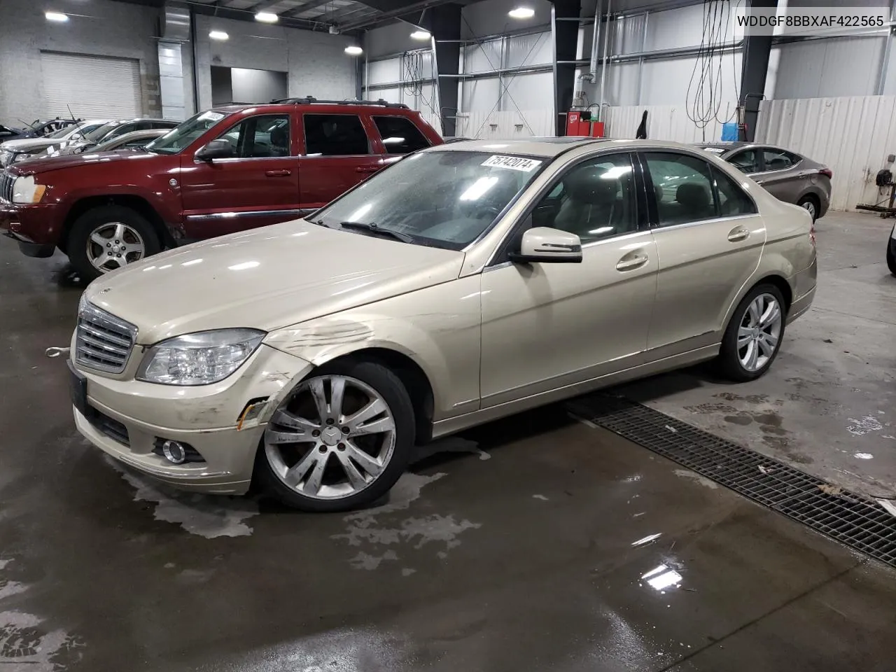 WDDGF8BBXAF422565 2010 Mercedes-Benz C 300 4Matic