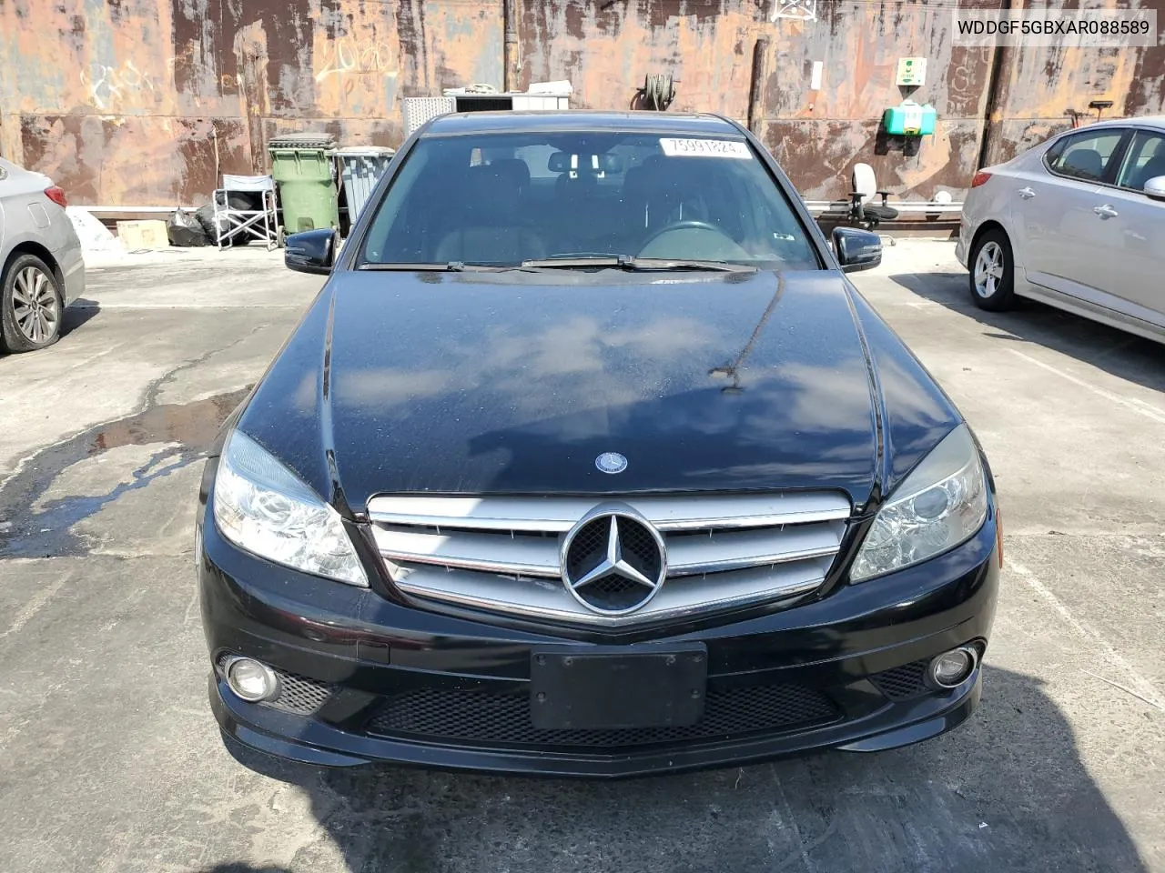 2010 Mercedes-Benz C 350 VIN: WDDGF5GBXAR088589 Lot: 75991824