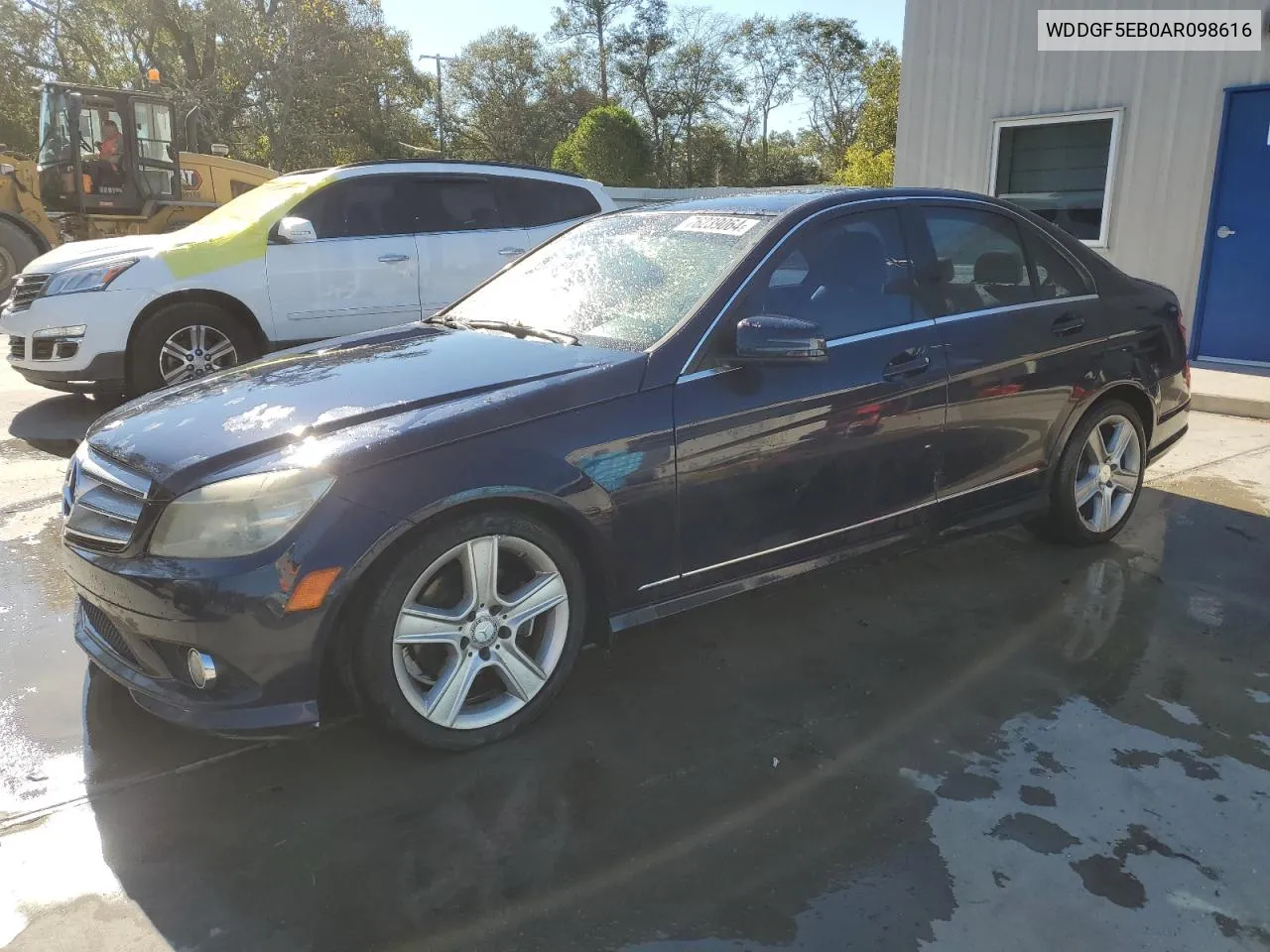 2010 Mercedes-Benz C 300 VIN: WDDGF5EB0AR098616 Lot: 76239064