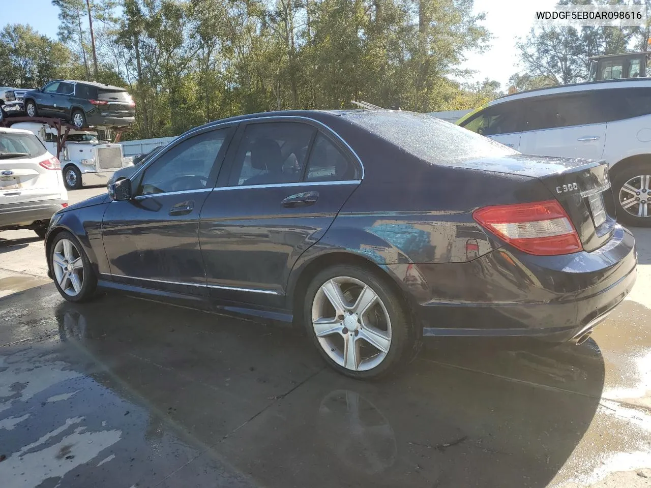 2010 Mercedes-Benz C 300 VIN: WDDGF5EB0AR098616 Lot: 76239064