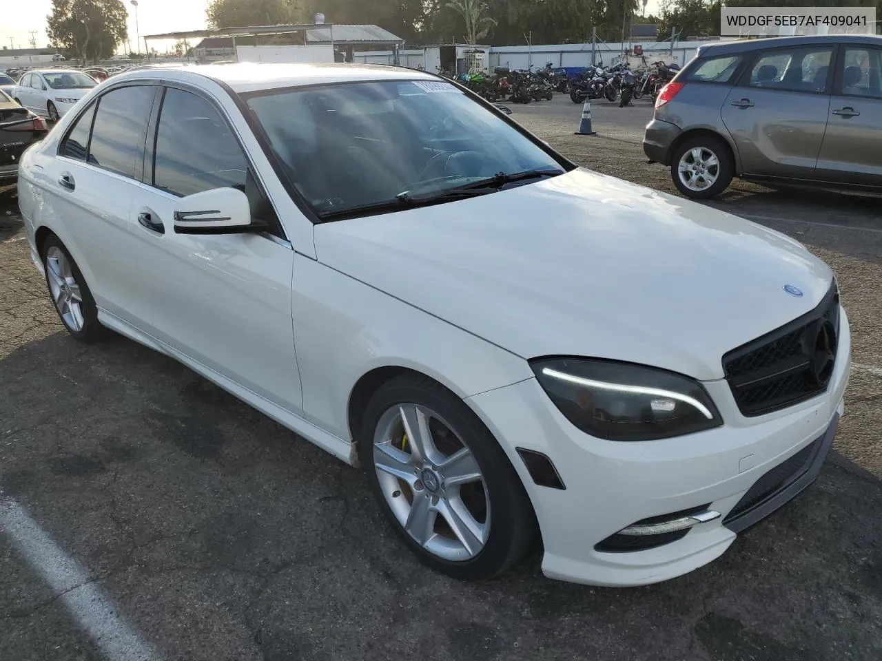 2010 Mercedes-Benz C 300 VIN: WDDGF5EB7AF409041 Lot: 78099244