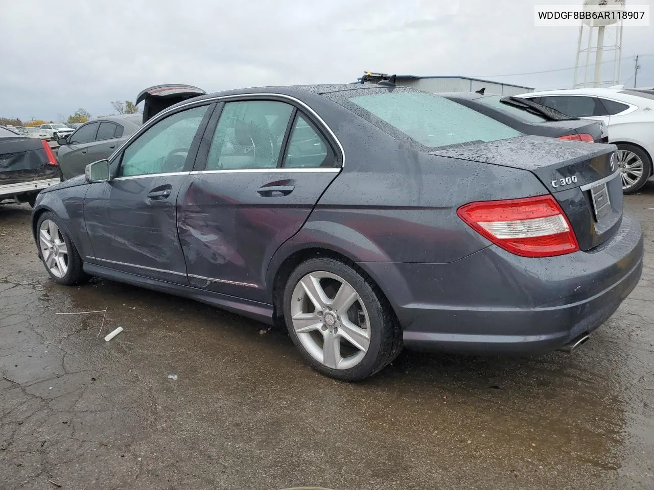 2010 Mercedes-Benz C 300 4Matic VIN: WDDGF8BB6AR118907 Lot: 78455424