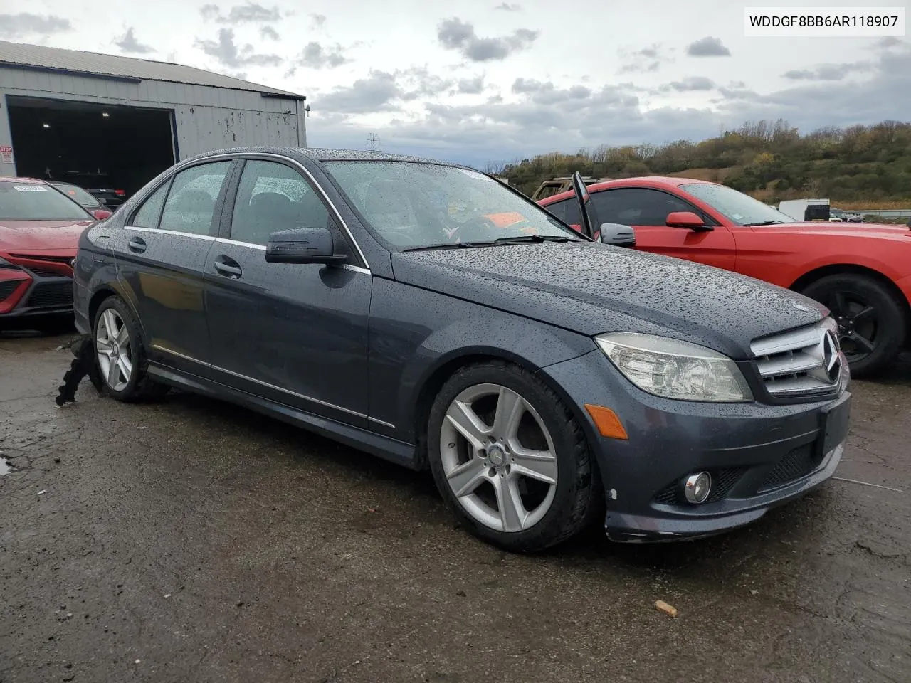 2010 Mercedes-Benz C 300 4Matic VIN: WDDGF8BB6AR118907 Lot: 78455424