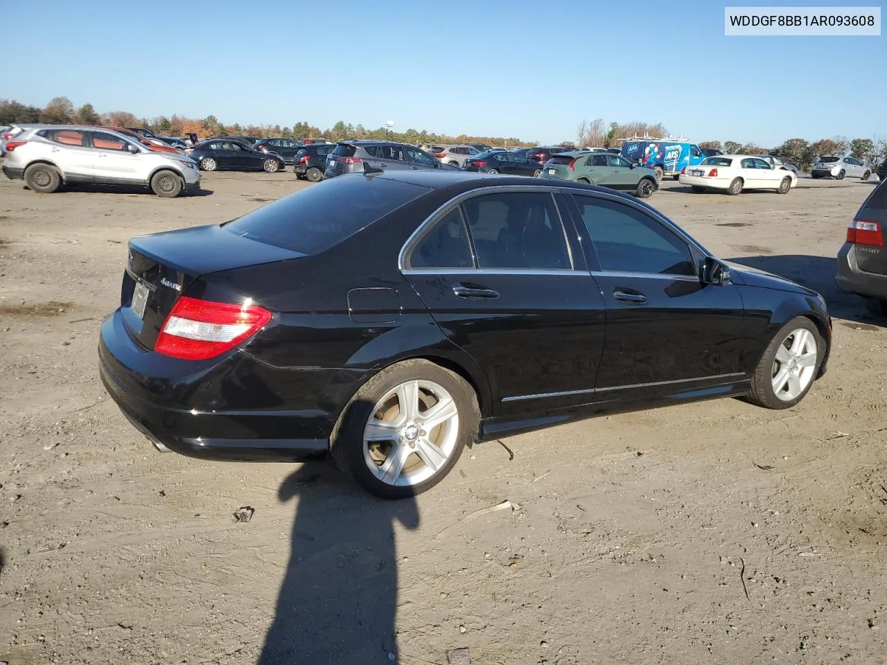 2010 Mercedes-Benz C 300 4Matic VIN: WDDGF8BB1AR093608 Lot: 78576784