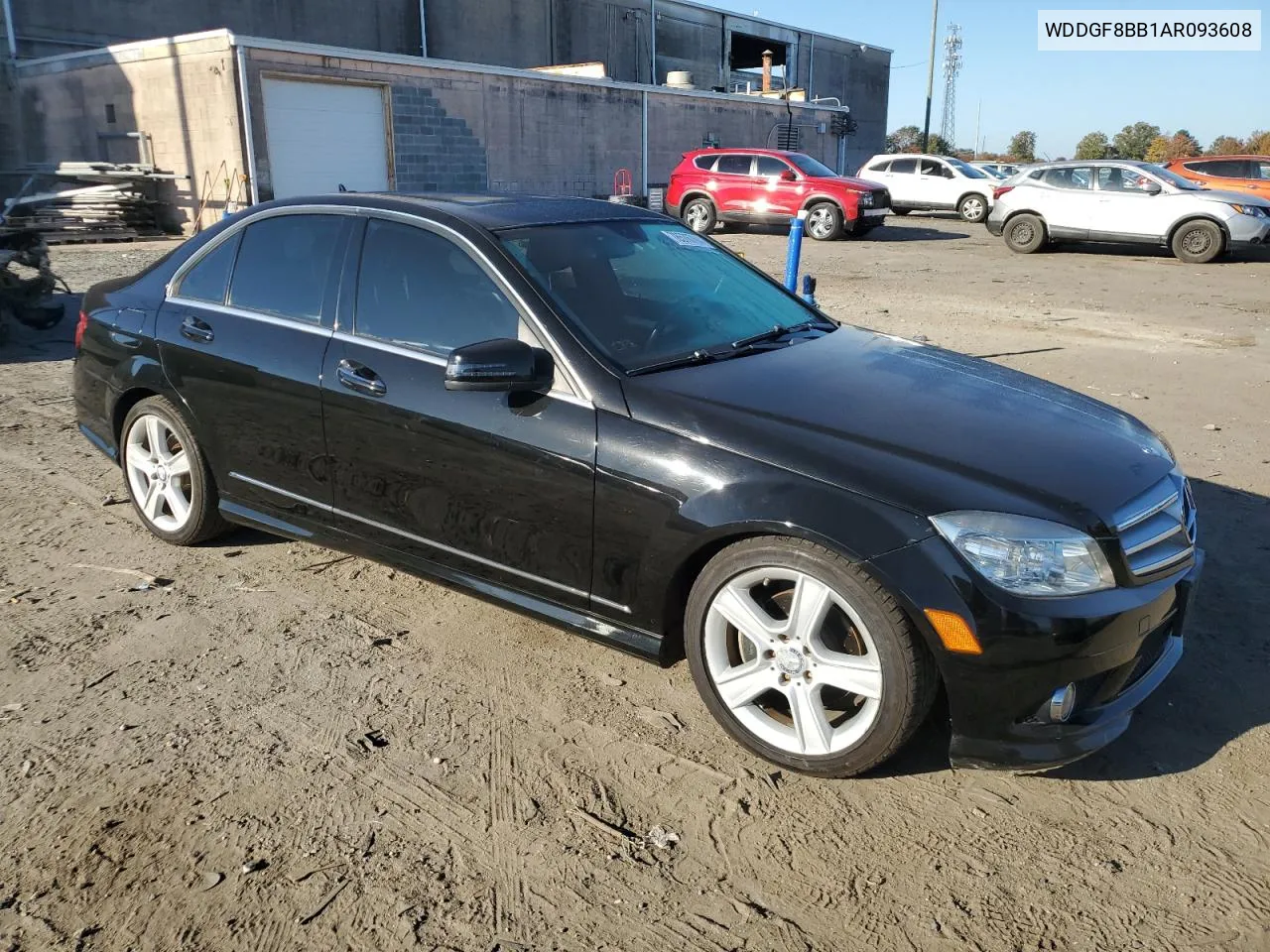 2010 Mercedes-Benz C 300 4Matic VIN: WDDGF8BB1AR093608 Lot: 78576784