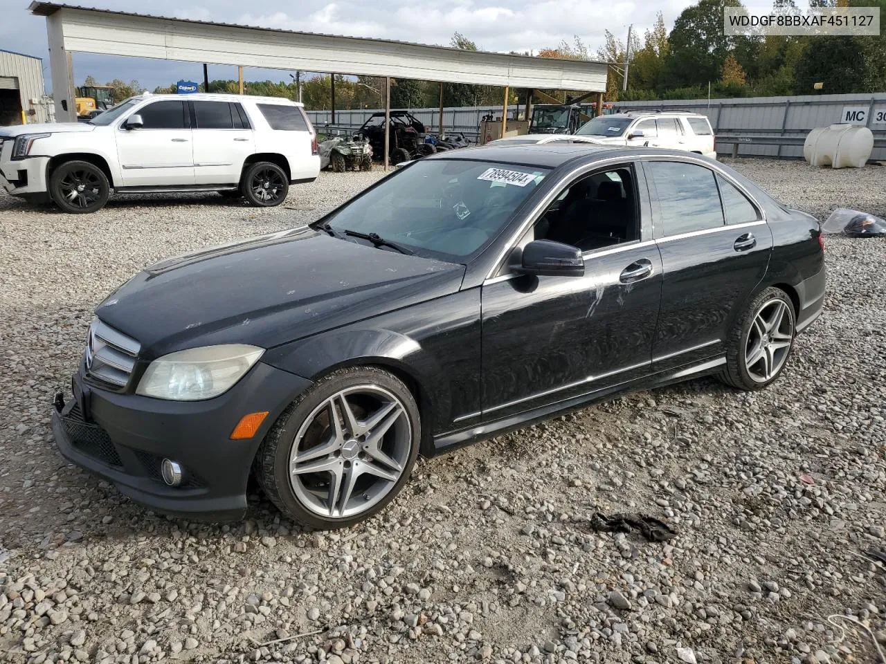 2010 Mercedes-Benz C 300 4Matic VIN: WDDGF8BBXAF451127 Lot: 78994504