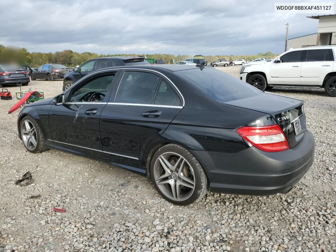 2010 Mercedes-Benz C 300 4Matic VIN: WDDGF8BBXAF451127 Lot: 78994504