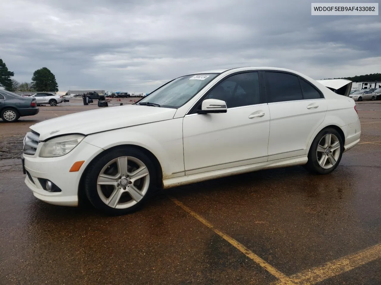 2010 Mercedes-Benz C 300 VIN: WDDGF5EB9AF433082 Lot: 79192124