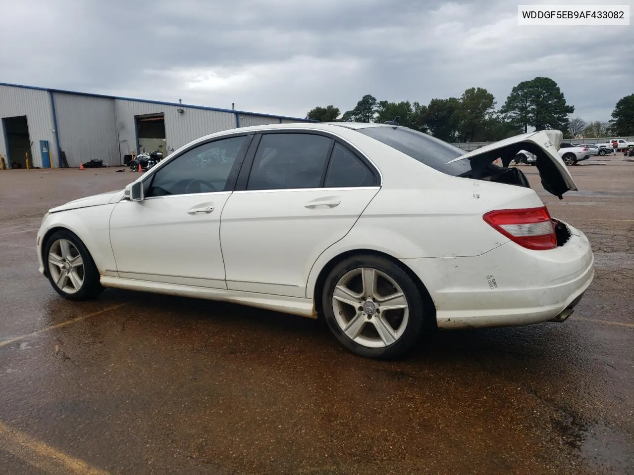 2010 Mercedes-Benz C 300 VIN: WDDGF5EB9AF433082 Lot: 79192124