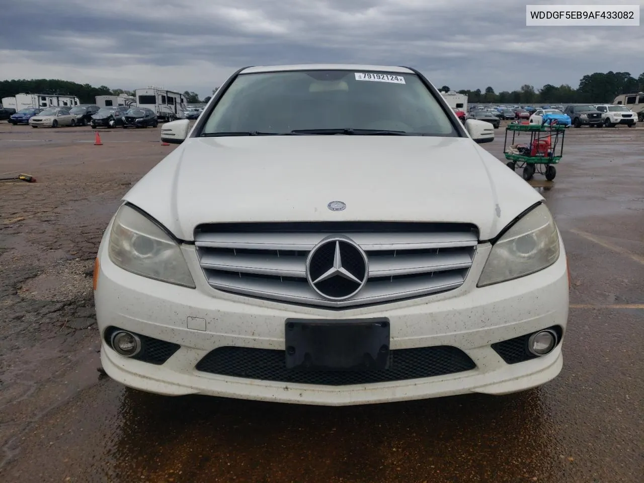 2010 Mercedes-Benz C 300 VIN: WDDGF5EB9AF433082 Lot: 79192124