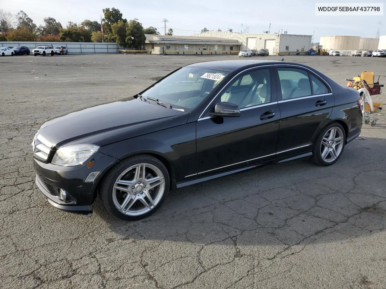 2010 Mercedes-Benz C 300 VIN: WDDGF5EB6AF437798 Lot: 79521524