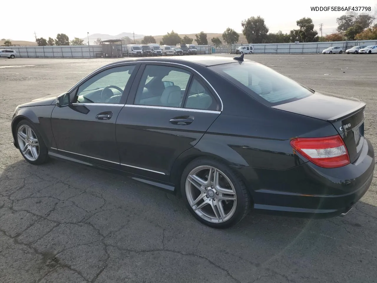 2010 Mercedes-Benz C 300 VIN: WDDGF5EB6AF437798 Lot: 79521524