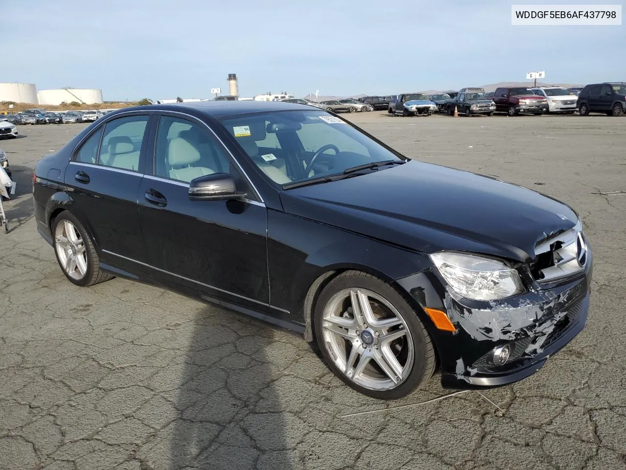 2010 Mercedes-Benz C 300 VIN: WDDGF5EB6AF437798 Lot: 79521524