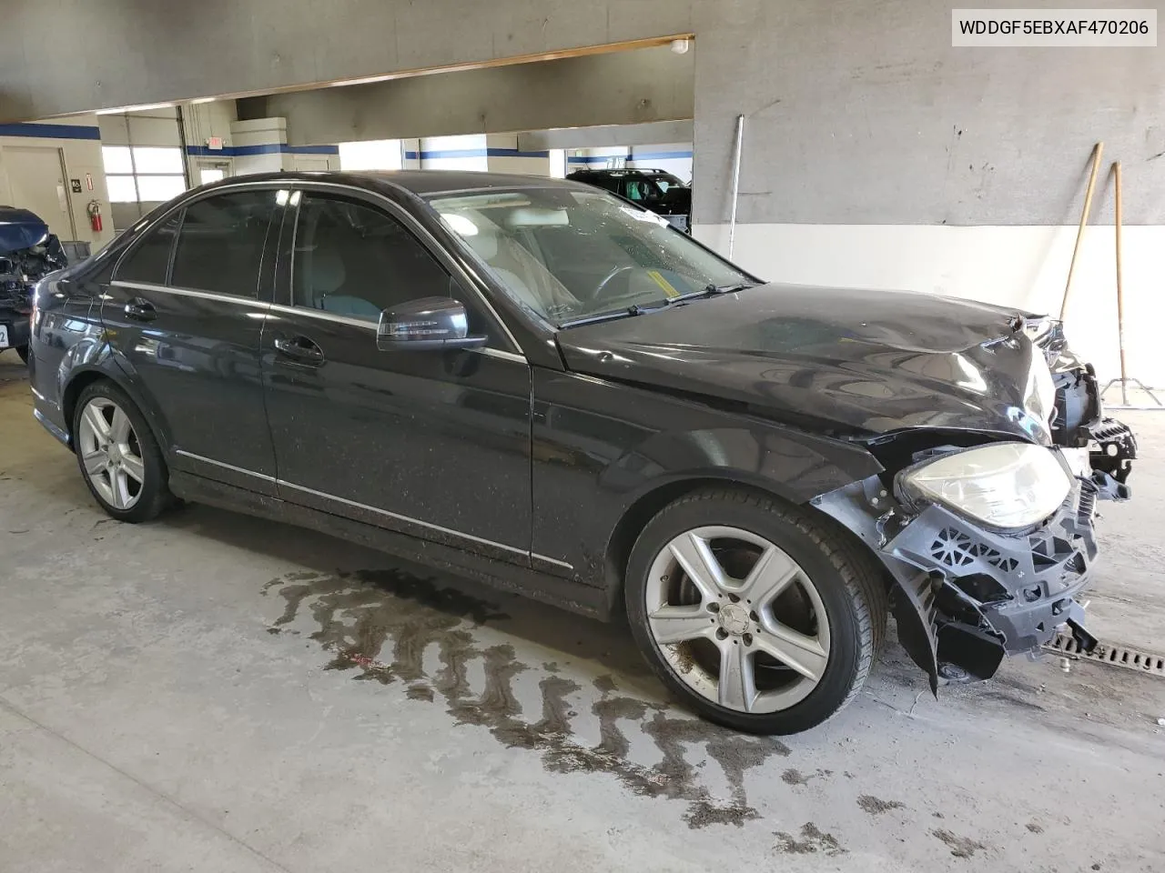 2010 Mercedes-Benz C 300 VIN: WDDGF5EBXAF470206 Lot: 80314484