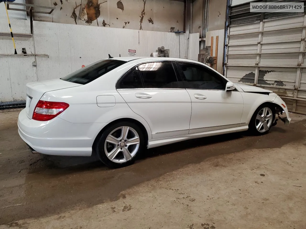 2011 Mercedes-Benz C 300 4Matic VIN: WDDGF8BB6BR171429 Lot: 52573864