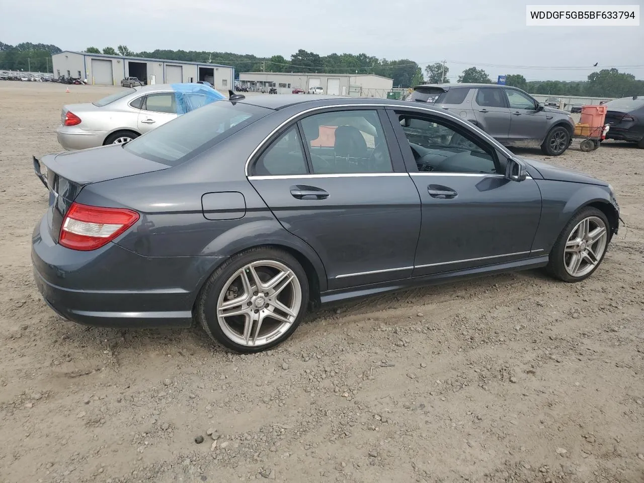 2011 Mercedes-Benz C 350 VIN: WDDGF5GB5BF633794 Lot: 55378654