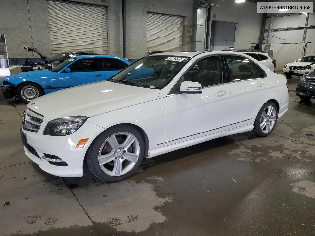 2011 Mercedes-Benz C 300 4Matic VIN: WDDGF8BB1BR158068 Lot: 57858524