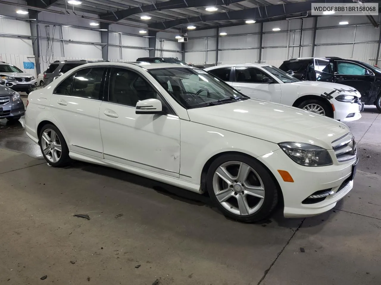 2011 Mercedes-Benz C 300 4Matic VIN: WDDGF8BB1BR158068 Lot: 57858524