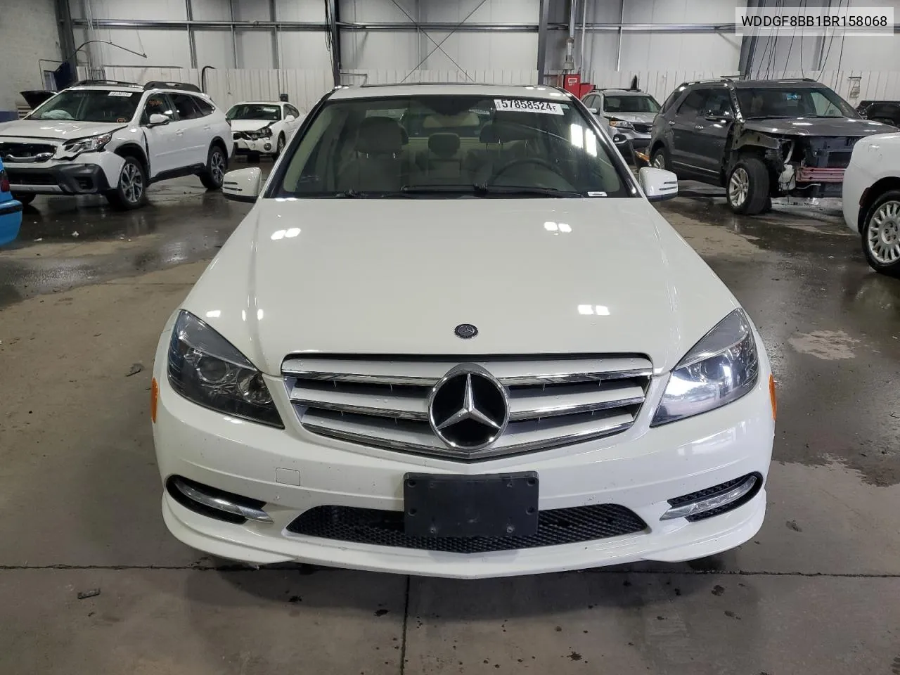 2011 Mercedes-Benz C 300 4Matic VIN: WDDGF8BB1BR158068 Lot: 57858524