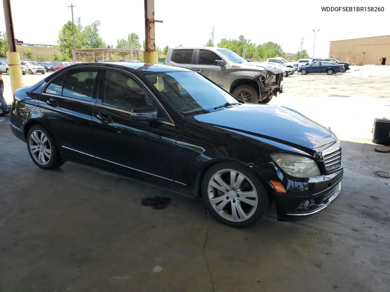 2011 Mercedes-Benz C 300 VIN: WDDGF5EB1BR158260 Lot: 58065804