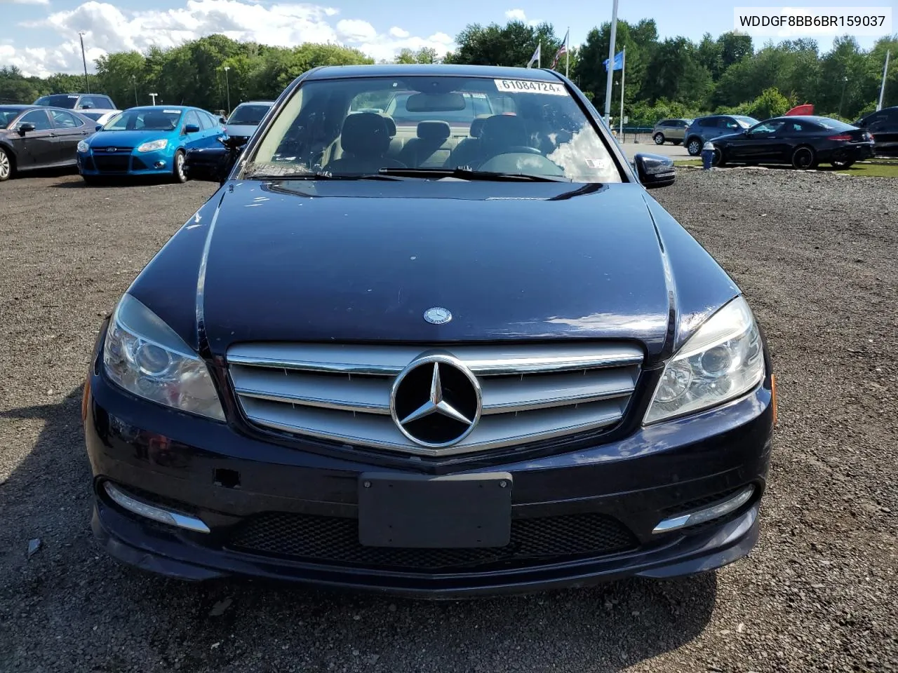 2011 Mercedes-Benz C 300 4Matic VIN: WDDGF8BB6BR159037 Lot: 61084724