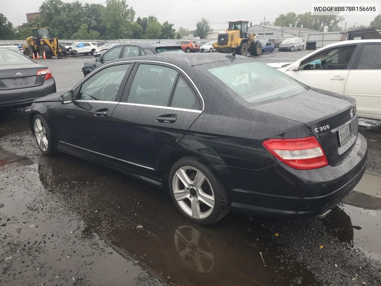 2011 Mercedes-Benz C 300 4Matic VIN: WDDGF8BB7BR156695 Lot: 63551463