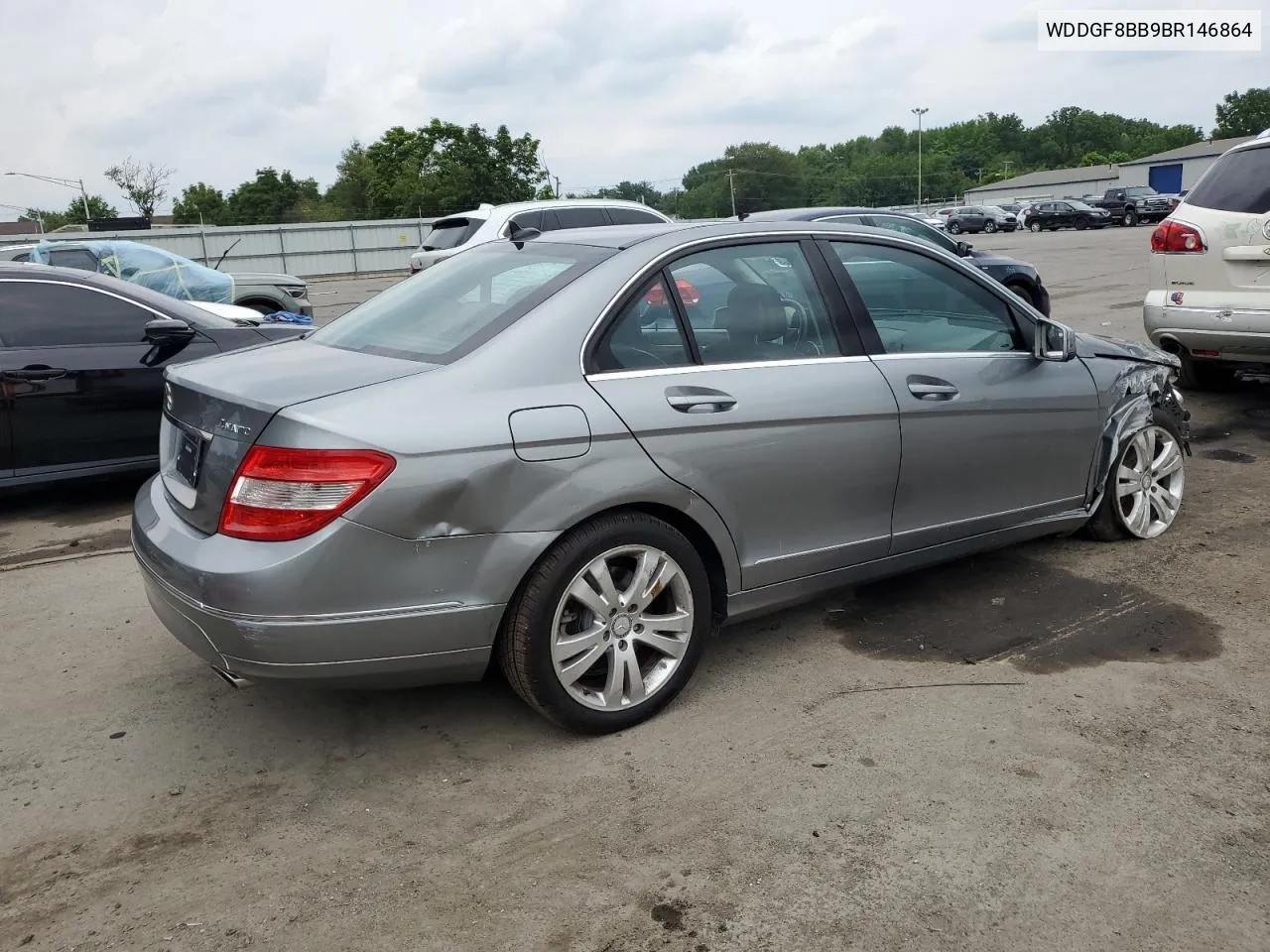 2011 Mercedes-Benz C 300 4Matic VIN: WDDGF8BB9BR146864 Lot: 64366584